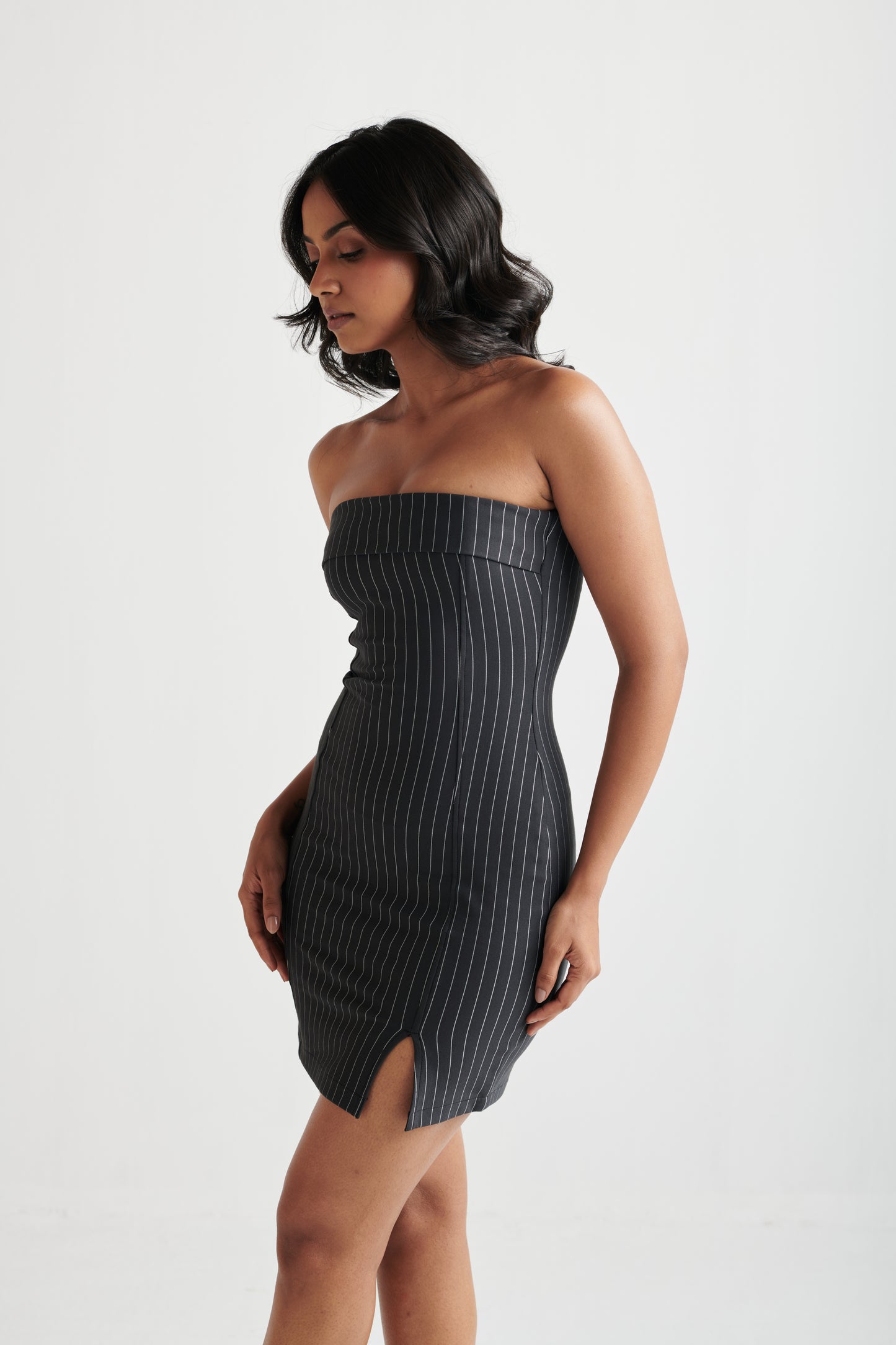 Pinstripe Dress