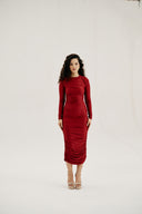 Gathered Bodycon dress