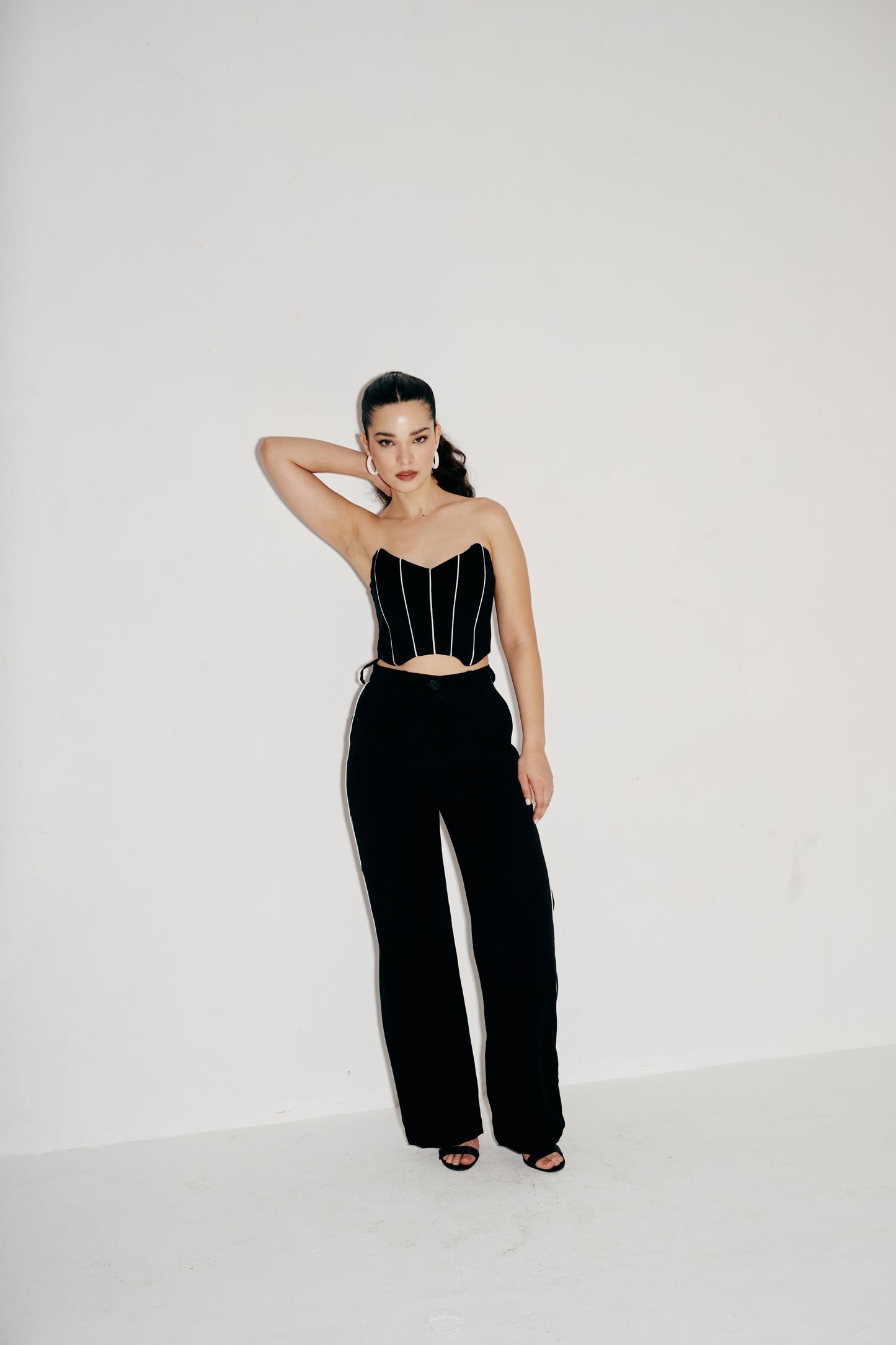 Contour corset top