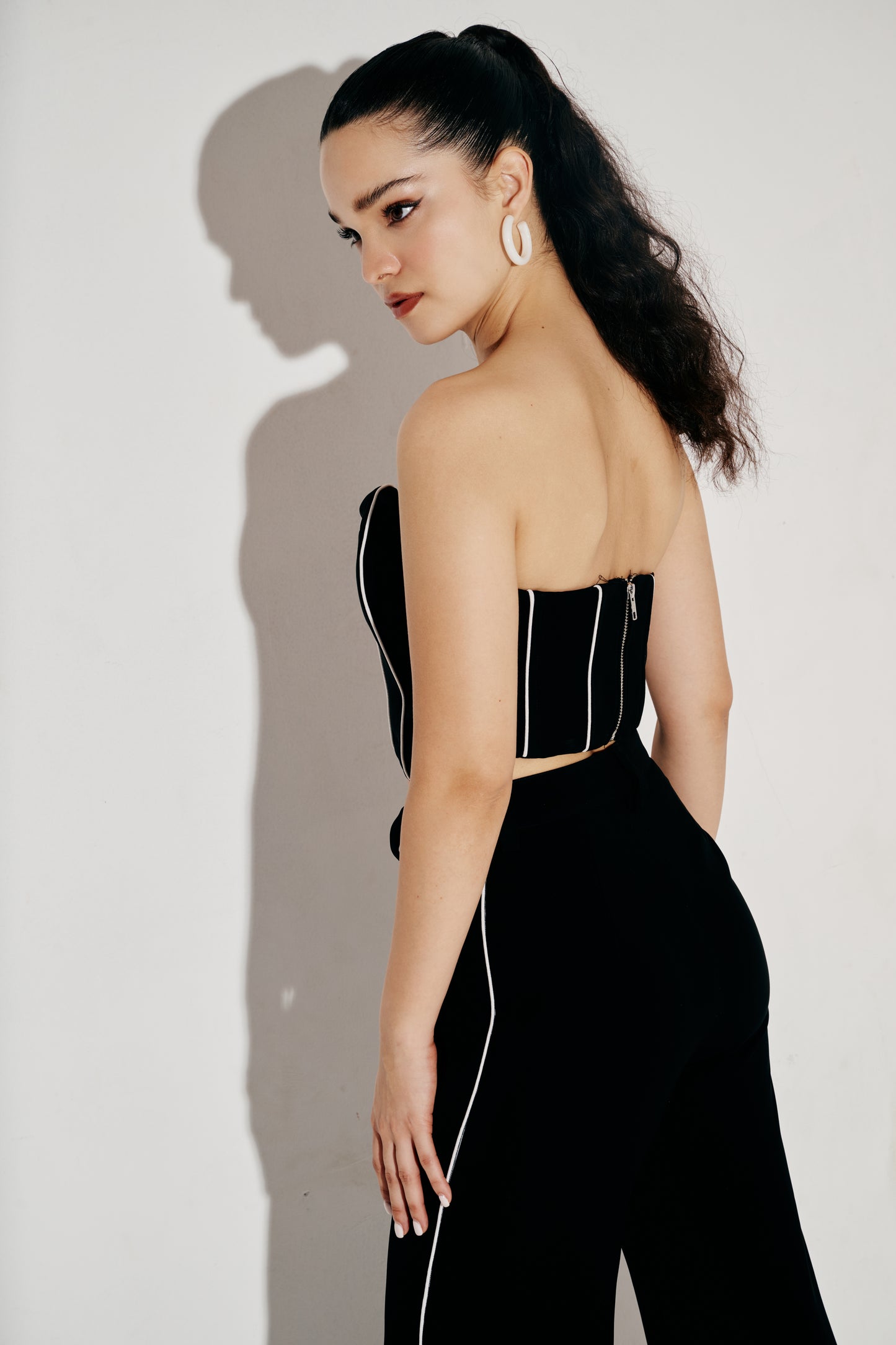 Contour corset top