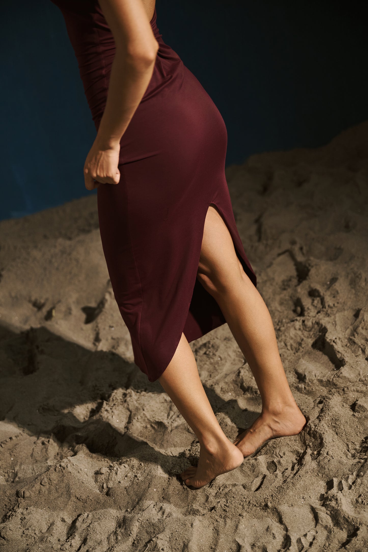 The Twist Dress – Berry