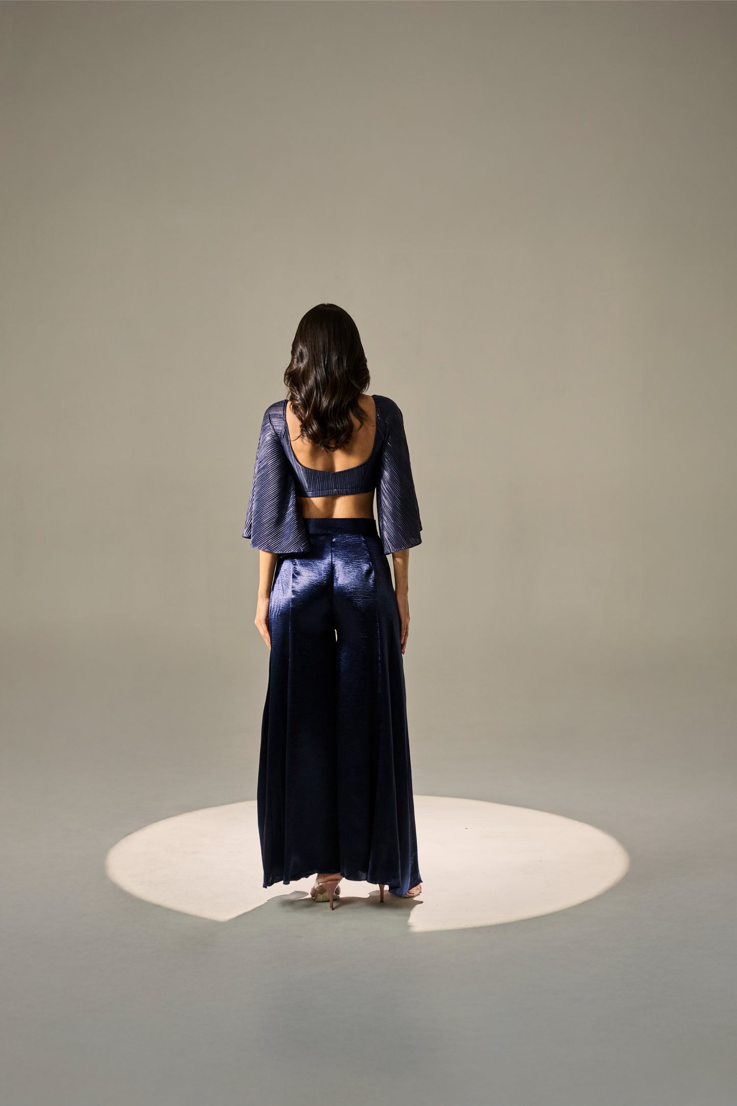 Midnight V-Neck Co-ord Set