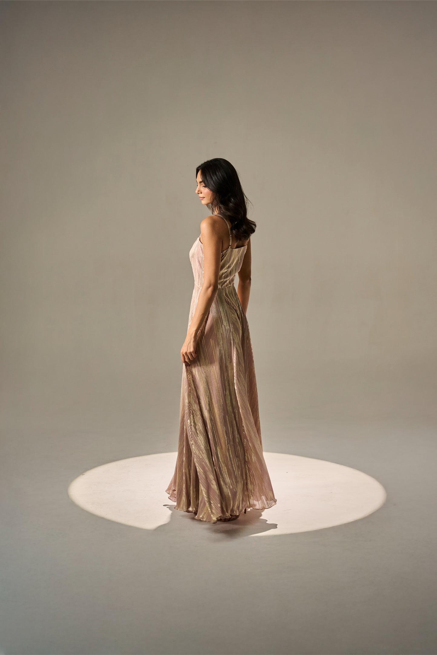 Pleated Jumpsuit