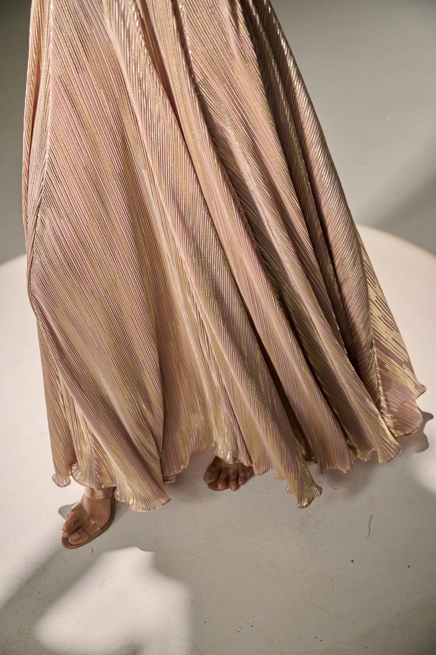 Pleated Jumpsuit