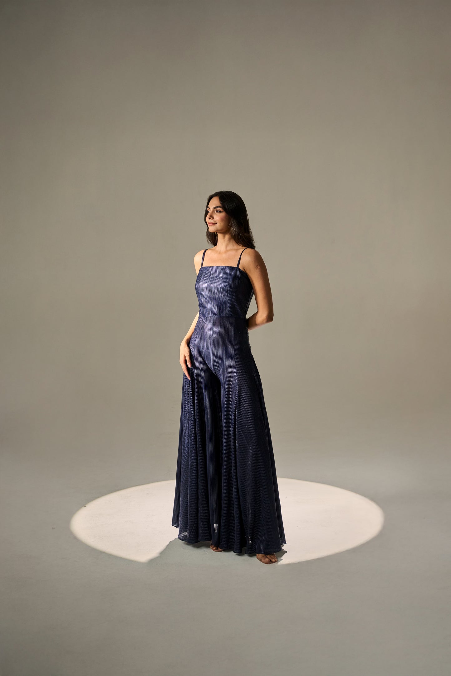 Pleated Jumpsuit