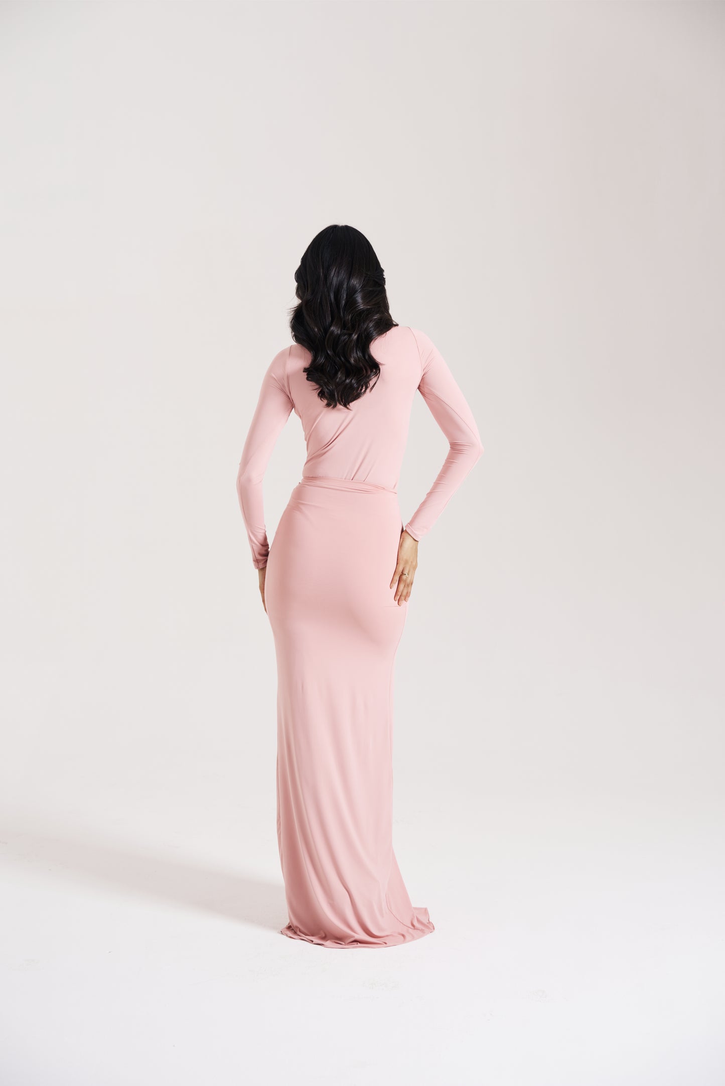 Blush Body Ruched Skirt