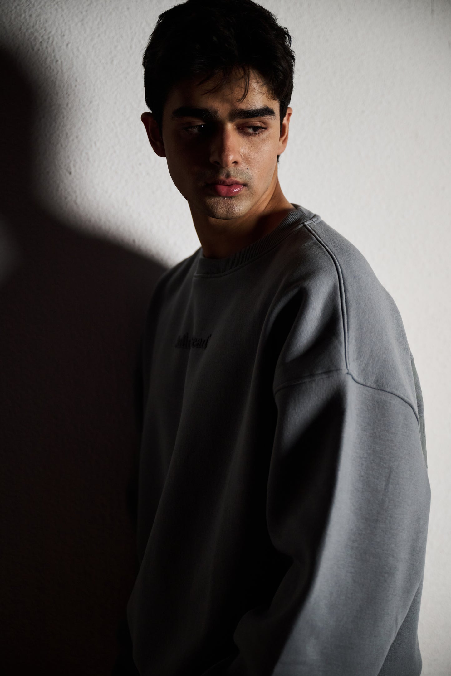 Rib Detail Sweatshirt