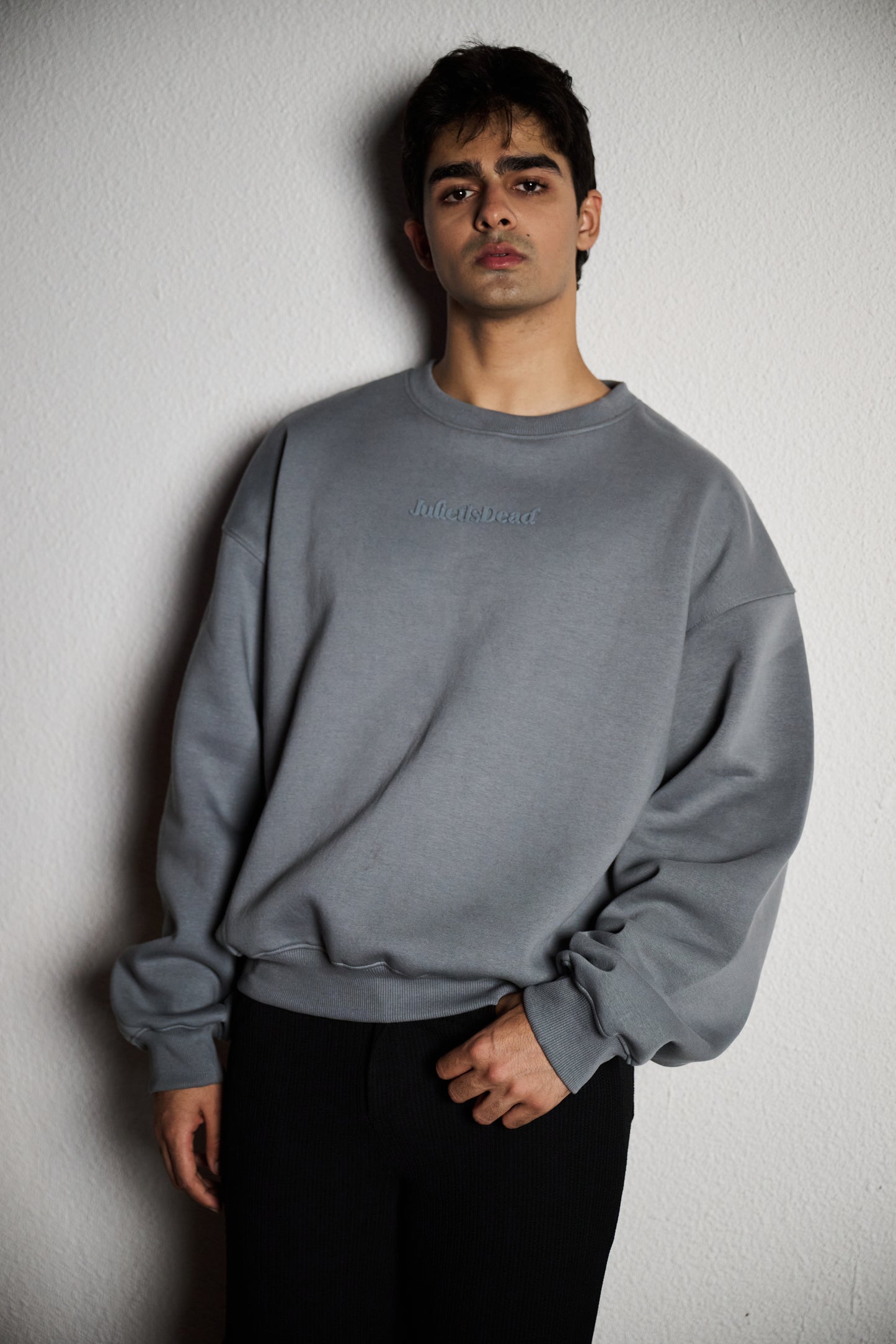 Rib Detail Sweatshirt