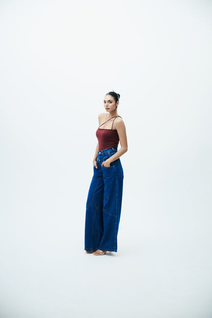 Rhinestone Top: Wine