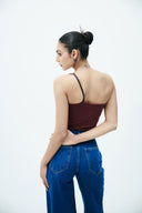 Rhinestone Top: Wine