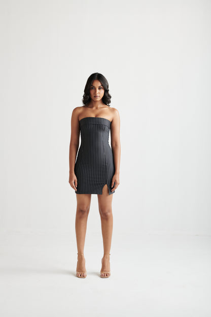 Pinstripe Dress