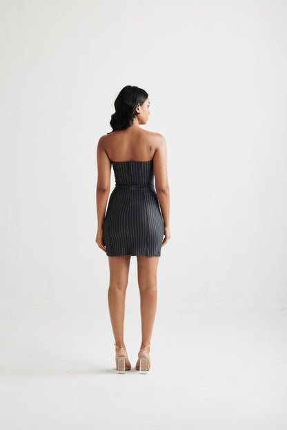 Pinstripe Dress