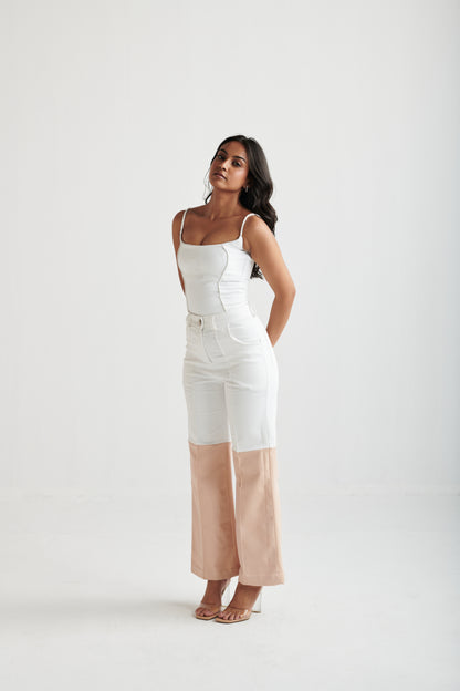 Dual Toned Trousers