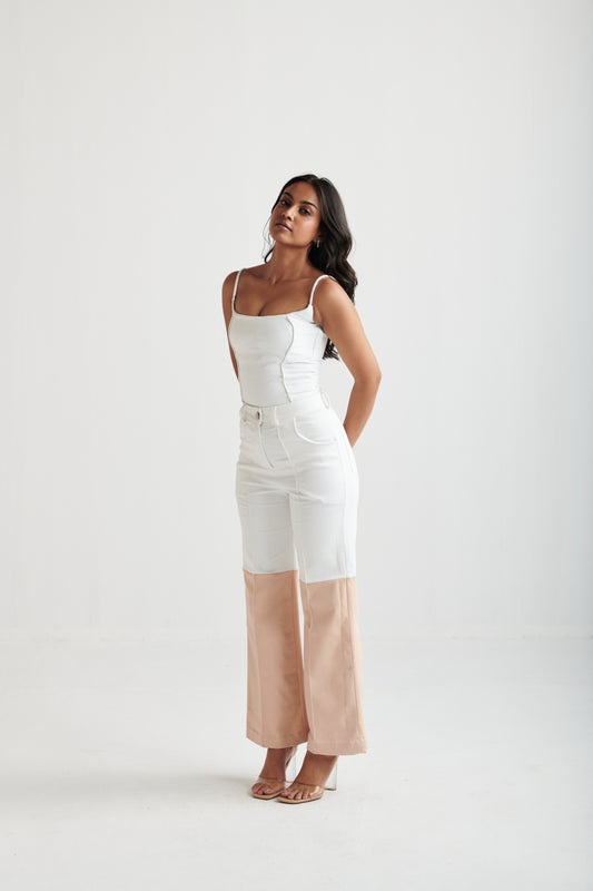 Dual Toned Trousers
