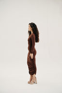 Gathered Bodycon dress