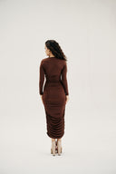 Gathered Bodycon dress