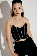 Contour corset top