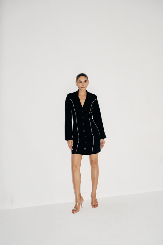 Contour Blazer Dress