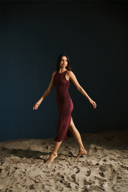The Twist Dress – Berry