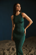 The Twist Dress – Chocolate