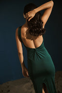 The Twist Dress – Emerald