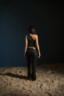 The One-Shoulder Top – Emerald