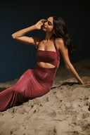 The Halter Dress- Black