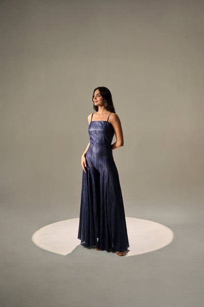 Pleated Jumpsuit