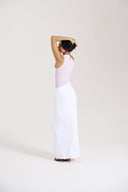 Ivory Sheer Back Dress