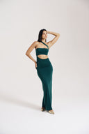 Emerald Strap Dress