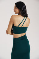Emerald Strap Dress