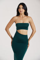 Emerald Strap Dress