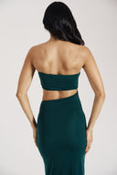 Emerald Strap Dress