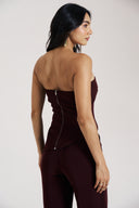 Asymmetric Corset Top