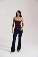 Blush Contrast Bodysuit
