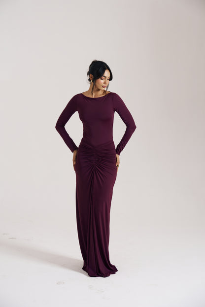 Berry Body Ruched Skirt