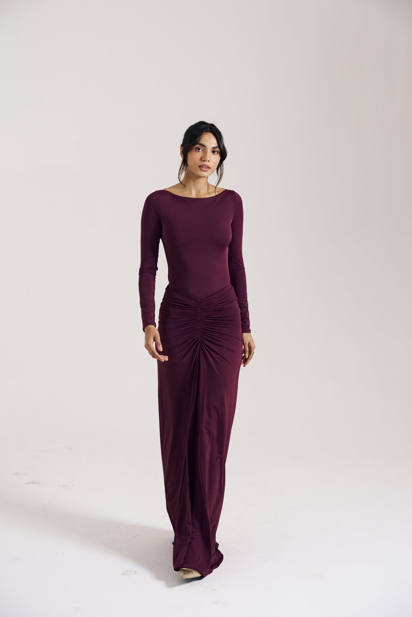 Berry Body Ruched Skirt