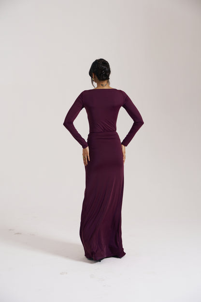 Berry Body Ruched Skirt