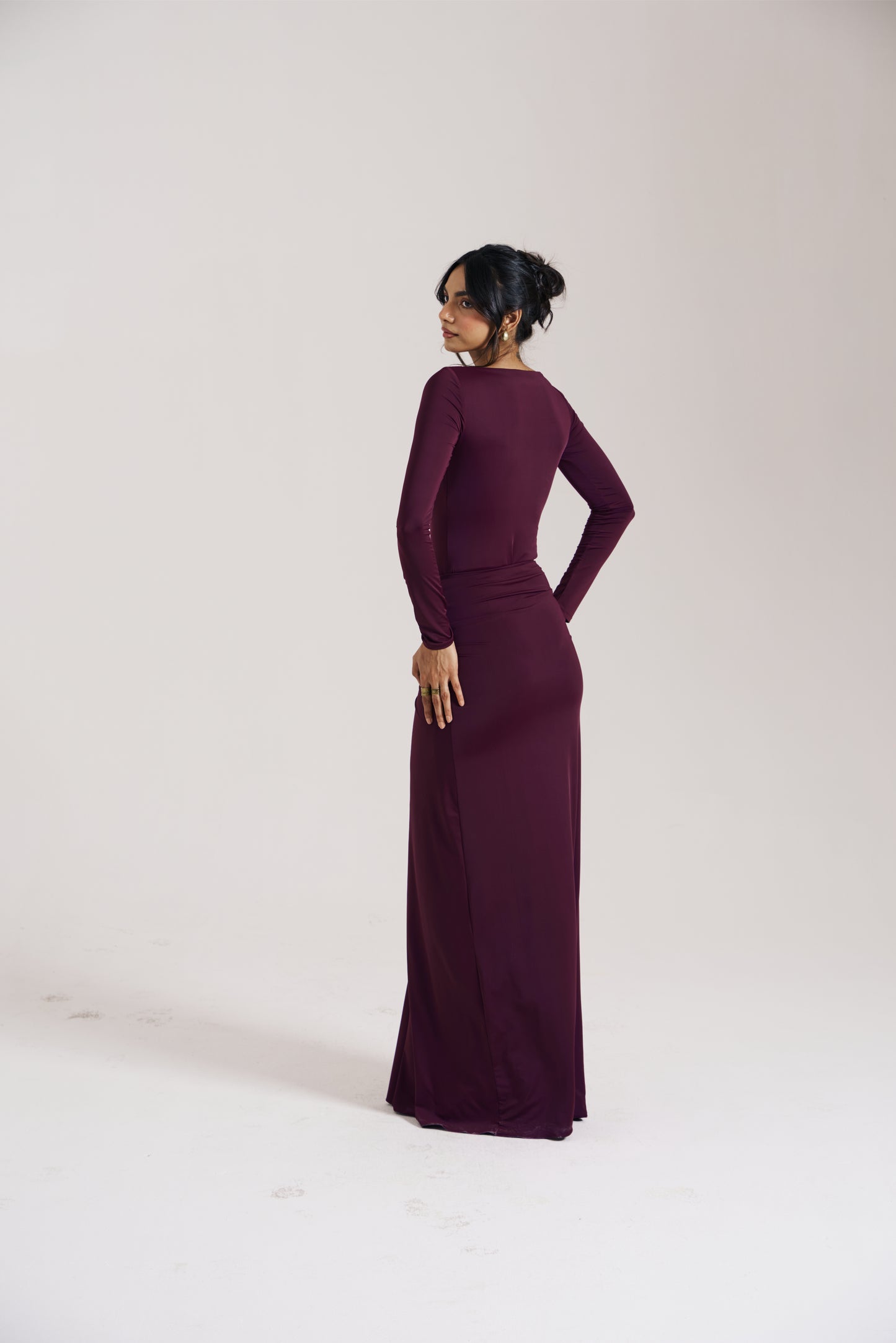 Berry Body Ruched Skirt