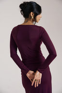 Berry Ruched Set