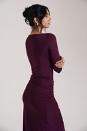 Berry Ruched Set