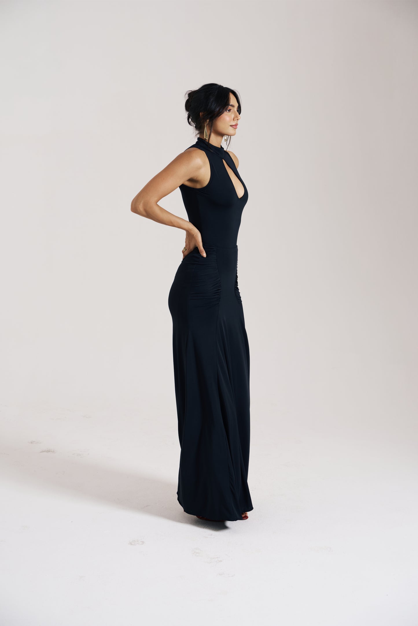 Noir Contour Skirt