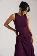 Asymmetric Berry Dress