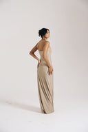 Embellished Strapless Dress