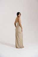 Embellished Strapless Dress