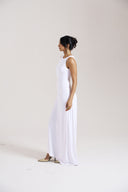 Asymmetric Ivory Dress