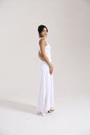 Asymmetric Ivory Dress