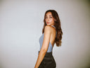 Sculpted Backless Bodysuit